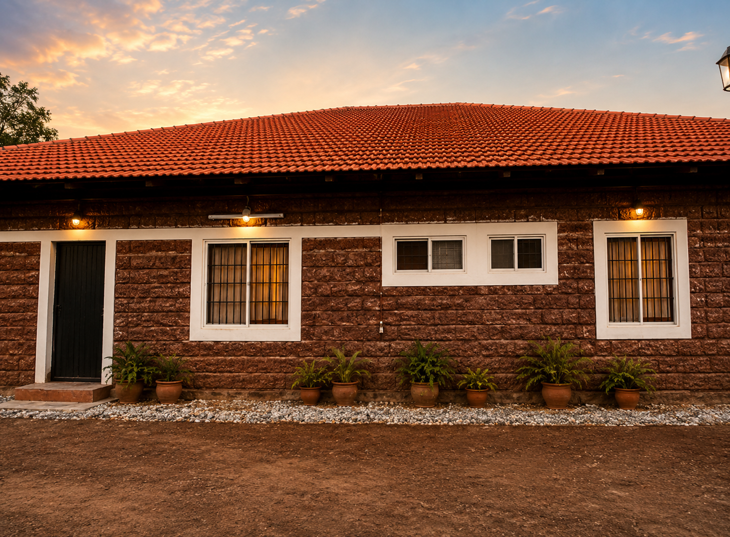 Back side of Havala Plantation Stay